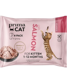 PRIMACAT CL SALMON IN GRAVY KITT  4X85 G Main Image