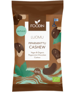 FOODIN LUOMU 60G PIPARMINTTUSUKLAACASHEW Main Image