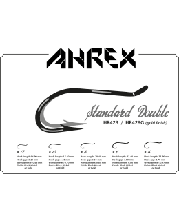 Ahrex HR428 Tying Double perhokoukku Main Image