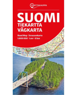 AUTOILIJAN TIEKARTTA SUOMI  1:800 000 Main Image