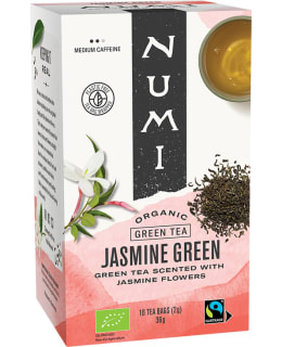 NUMI JASMIIN VIHREÄ LUOMU 18PSS PUSSITEE Main Image