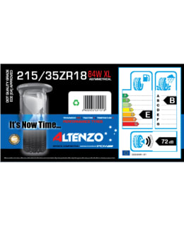 ALTENZO SPORTS COMFORTER+ 215/35R18 84W Main Image