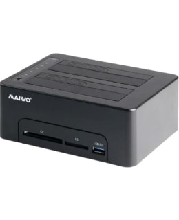 DELTACO K3082CR TWO BAY HDD/SSD DOCKING Main Image