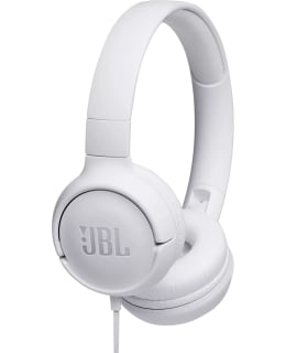 JBL TUNE500 WIRED HEADPHONES WHITE Main Image