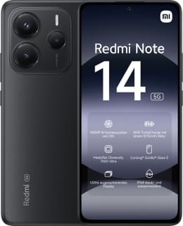 458365 XIAOMI REDMI NOTE 14 MIDNIGHT BLA Main Image