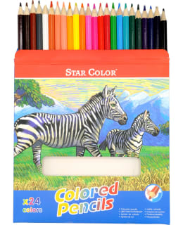 Star Color 24kpl puuvärikynät Main Image