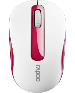RAPOO M10+ PUNAINEN VALKOINEN HIIRI Main Image
