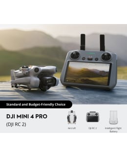 DJI MINI 4 PRO W. DJI RC2 Main Image