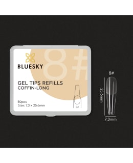 BLUESKY COFFIN 8 50KPL GEELITIPP TÄYTTÖP Main Image