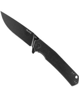 RUIKE P801 HARJATTU MUSTA TAITTOVEITSI Main Image