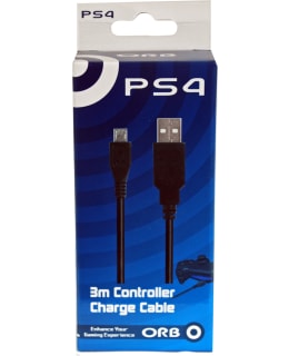 ORB PS4 USB to Micro USB 3M latauskaapeli Main Image