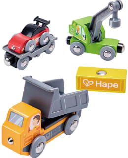 HAPE TRAIN SET CONSTRUCTION VEHICLES Main Image