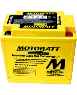MOTOBATT BATTERY, MBTX12U Main Image