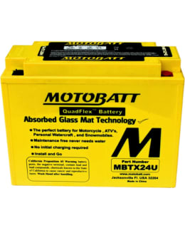 MOTOBATT BATTERY, MBTX24U Main Image