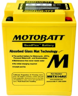 MOTOBATT BATTERY, MBTX14AU Main Image
