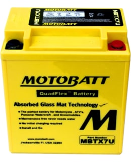 MOTOBATT BATTERY, MBTX7U Main Image