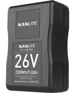 NANLITE 114549 BATTERY V-MOUNT 26V 230WH Main Image
