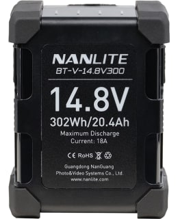 NANLITE 127304 BATTERY V-MOUNT 14.8V 300 Main Image