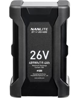 NANLITE 127303 BATTERY V-MOUNT 26V 489WH Main Image