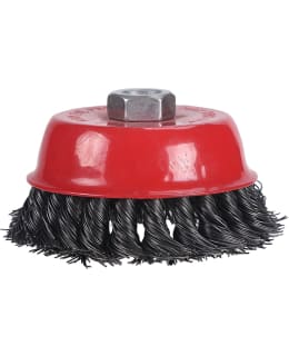 PEGATEC 100MM TWISTED STEEL CUP BRUSH Main Image