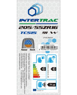 Intertrac TC515 205/60R16 92V kesärengas Main Image