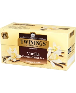 TWININGS VANILJA 25PSS MUSTA TEE Main Image