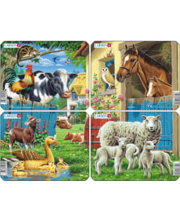 LARSEN MINI MAATALON ELÄIMIÄ PALAPELI Main Image