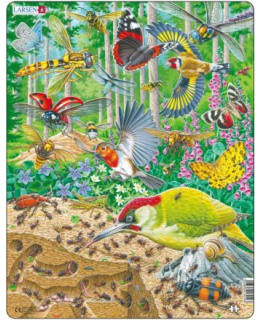 LARSEN MAXI METSÄN ELÄIMIÄ PALAPELI Main Image