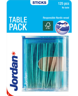 JORDAN 125 KPL PÖYTÄPAKKAUS HAMMASTIKKU Main Image