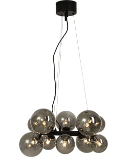 ANETA MOLEKYL 10-PCS BLK/GREY PEND.LAMP Main Image