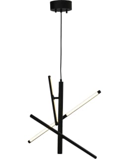 ANETA PIVOT BLACK LED CHANDELIER Main Image