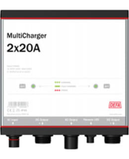 DEFA MULTICHARGER 12V 2X20A AKKULATURI Main Image