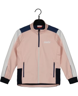 SWIX CROSS JKT JR 12345 PEACH WHIP 164 Main Image