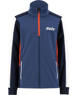 SWIX CROSS JKT JR 12345 BLU 164 Main Image