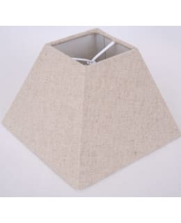 Roomlight Lise 30cm square linen shade Main Image
