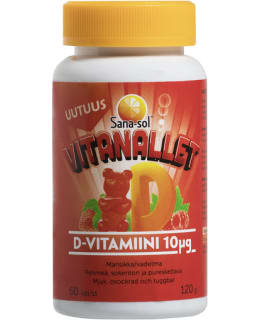 SANA-SOL VITANALLET 10µG 60 KPL D-VIT. Main Image