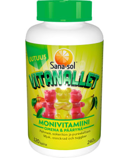 SANA-SOL OMENA&PÄÄRYNA 120KPL VITANALLE Main Image