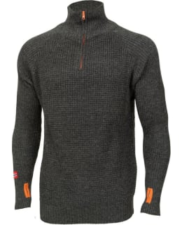 Dovrefjell Jerv dark gray sweater Main Image