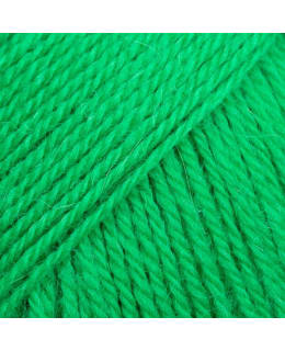 DROPS FLORA 50G 27/PARROT GREEN YARN Main Image