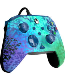 PDP REMATCH XBOX/PC GLITCH GREEN OHJAIN Main Image