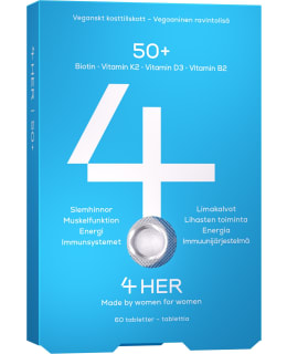 4HER 50+ 60KPL RAVINTOLISÄ Main Image
