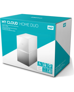 WD MY CLOUD HOME DUO 4TB NAS Main Image
