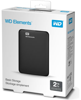 WD ELEMENTS EXT PORTABLE HDD USB3.0 2TB Main Image
