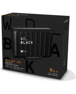 WD Black D10 Game Drive 8TB ulkoinen kiintolevyasema Main Image