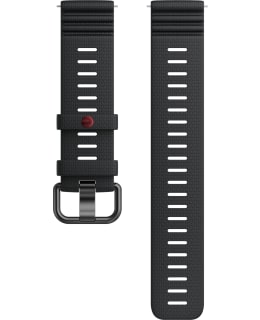 POLAR WB 22MM BLK S-L SILIKONIRANNEKE Main Image