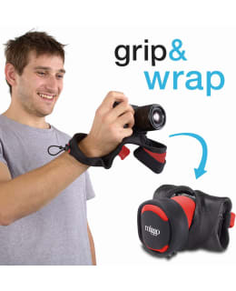 MIGGO KAMERAHIHNA GRIP & WRAP BLACK RED Main Image