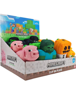 MINECRAFT CLIP ON PLUSH 13CM KLIPSIPEHMO Main Image