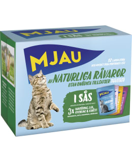 MJAU MULTIBOX MEAT&FISH IN SAUCE 12X85G Main Image