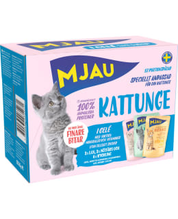 MJAU KITTEN 12X85G FISH&MEAT JELLY Main Image