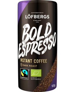 Löfbergs Bold Espresso Instant 100g pikakahvi Main Image